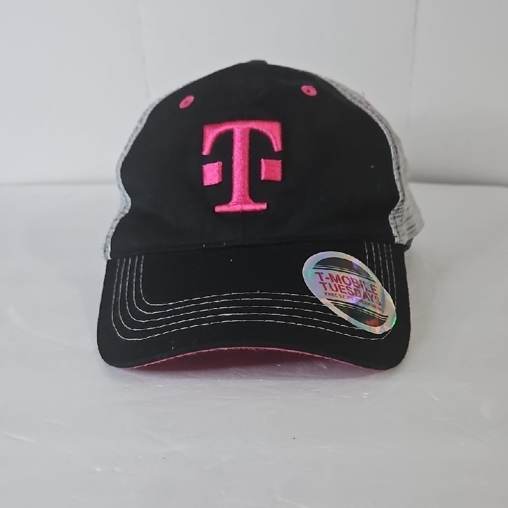 Black and Pink Cap